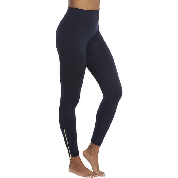 SPANX Pants & Jumpsuits Nwt Spanx Seamless Side Zip Leggings L